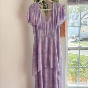 Versona Lavender Textured Fabric